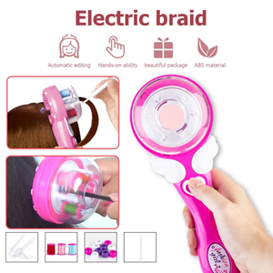 اسباب بازی لوازم آرایشی دستگاه بافت مو کوچک با نخ رنگی BRAIDED HAIR MACHINE_اسباب بازی